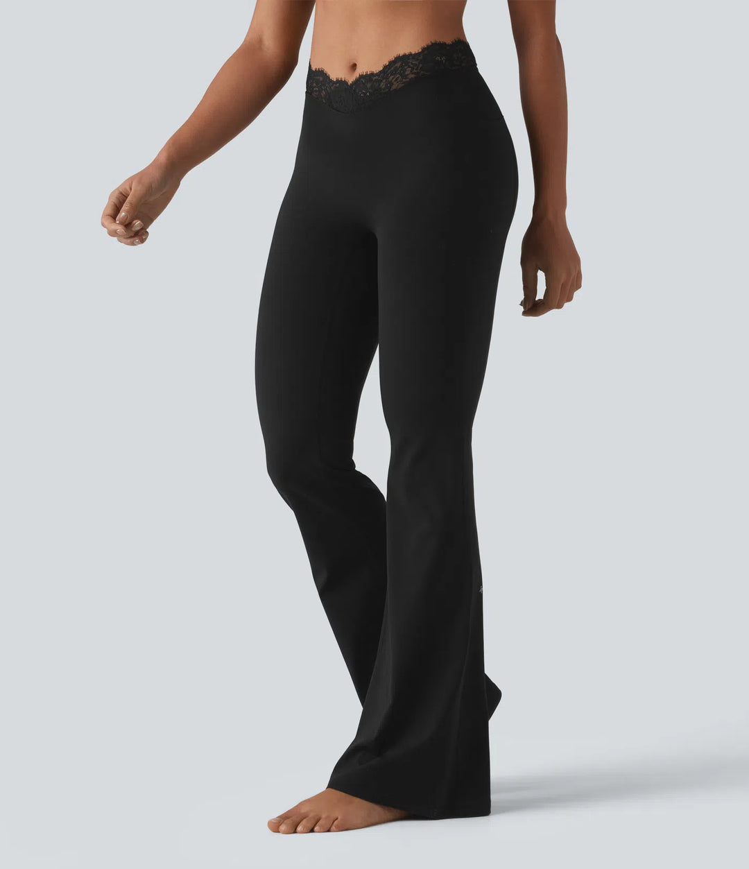 Flex Fala — Flare Legginsy | Czarne